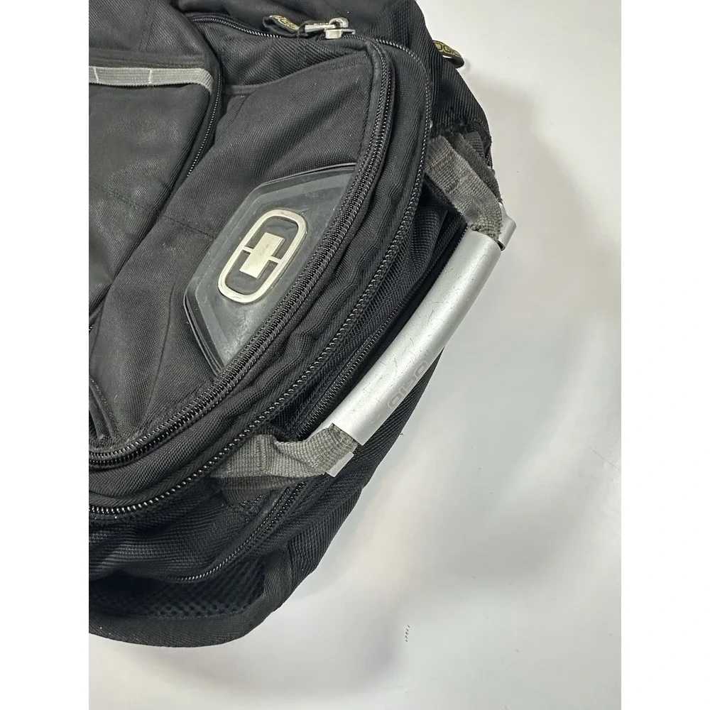 Ogio Airflow Backpack Black Laptop Tablet Protection Adjustable Strap 8 Pockets